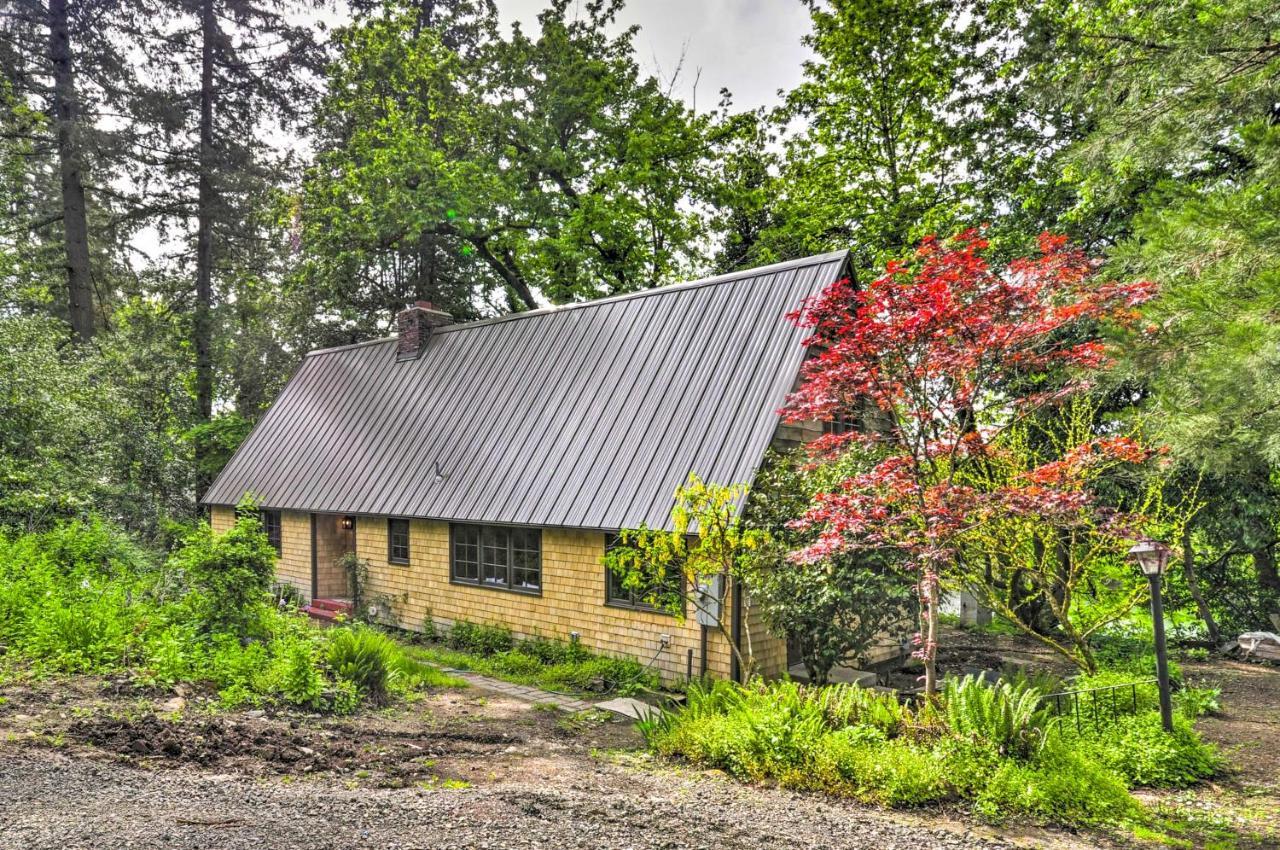 Peaceful And Elegant Cottage With Riverside View 俄勒冈城 外观 照片